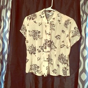 Vintage Japanese Silk Blouse